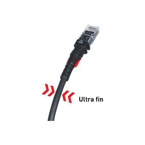 Ultradunne patchkabel RJ45 CAT 6A U FTP LSOH - Patchsee