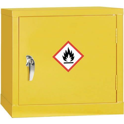 Miniopslagkast voor brandbaar materiaal COSHH - 457 x 457 mm - Premium