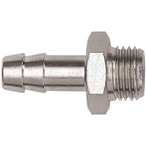 Slangfitting buitendraad 1/4 inch 6mm Rodac