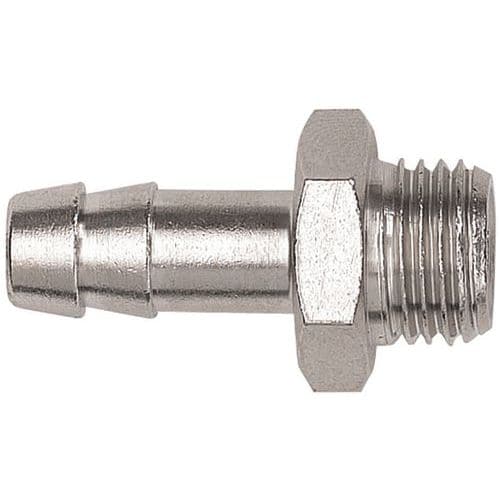 Slangfitting buitendraad 1/4 inch 8mm Rodac