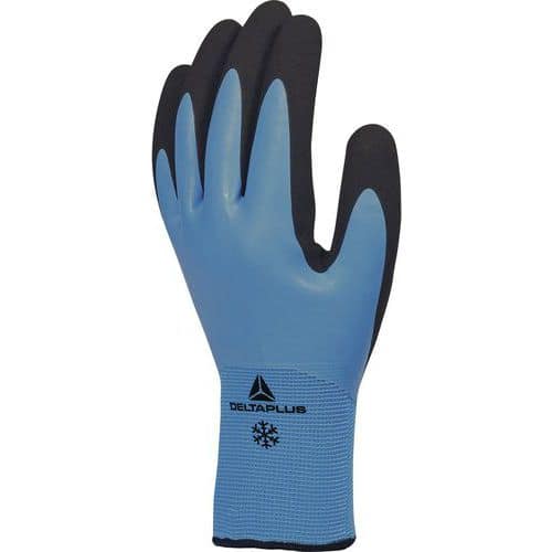 Handschoen acryl/polyamide palm met schuim latex-coating - DeltaPlus