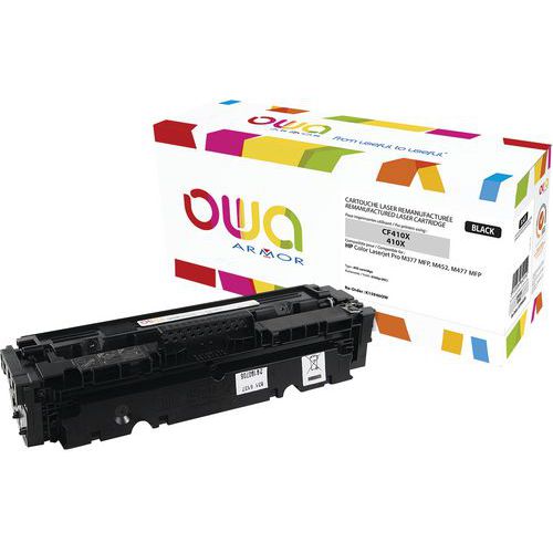 Toner refurbished HP CF410X Zwart - OWA