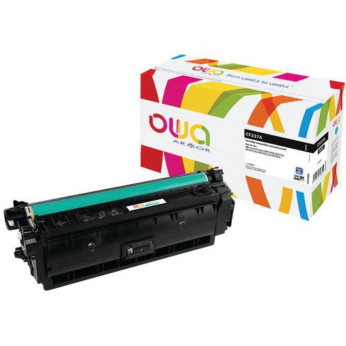 Toner refurbished HP CF237A Zwart - OWA