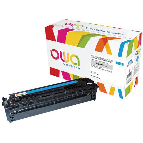 Toner refurbished HP 131A Cyaan - OWA