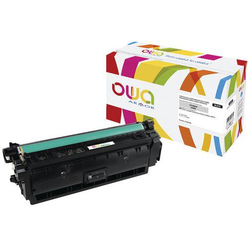 Toner refurbished HP 508A Zwart - OWA