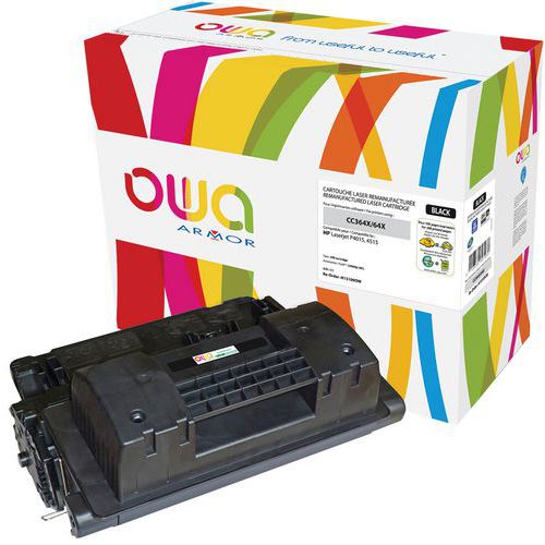 Toner refurbished HP 64X Zwart - OWA