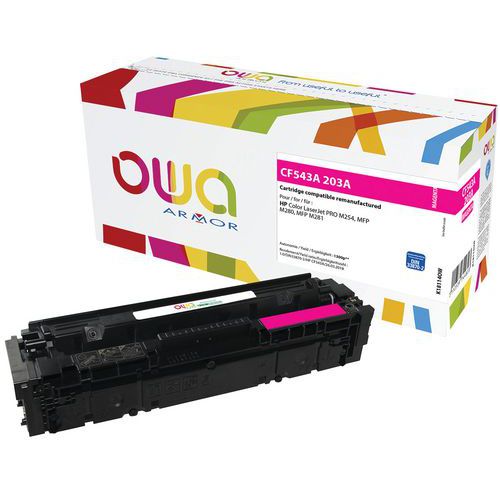 Toner refurbished HP 203A Magenta - OWA