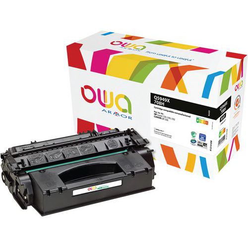 Toner refurbished HP 49X Zwart - OWA