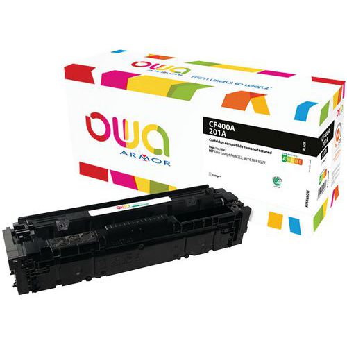 Toner refurbished HP 201A Zwart - OWA