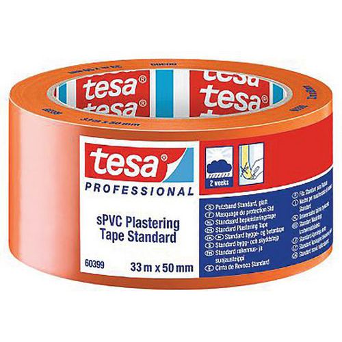 Pvc-tape oranje standaard - tesa