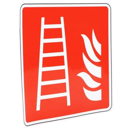 Bord Brandladder, zelfklevend - Manutan Expert