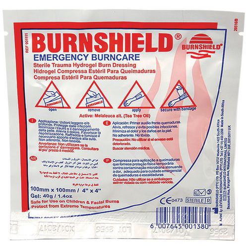 Kompres voor brandwonden - Burnshield