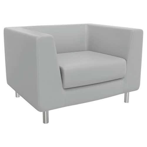 Fauteuil Florin met armleuning pvc-coating