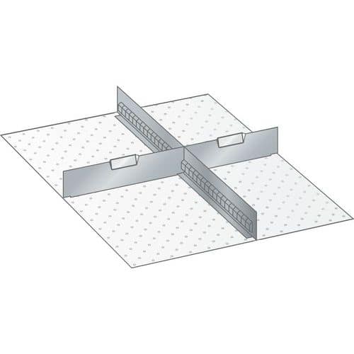 Set-indelingsmateriaal 27x36E (bxdxh) 459x612x100 mm - Lista