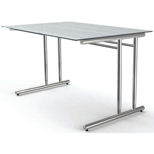 zit/sta bureau Artiline cantilever frame, B 1200xD 800xH 680-820mm