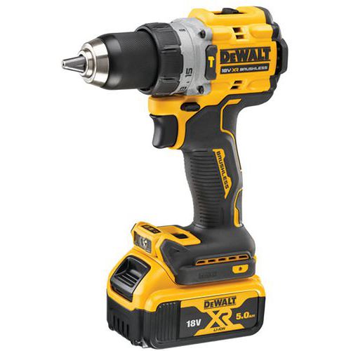 Compacte klopboorschroevendaaier Brushless XR 18V 5Ah Li-Ion - Dewalt