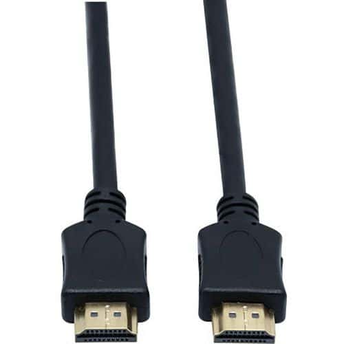 Highspeed HDMI-kabel met ethernet VERGULD - Algemeen