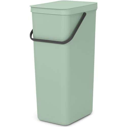 Afvalemmer Sort&Go 40L, Brabantia, Jade