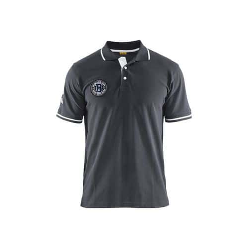 Poloshirt Limited unite Dark grey/White - Blåkläder