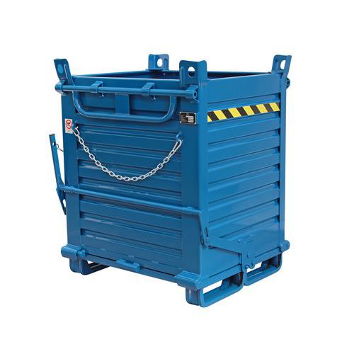 Bodemklepcontainer staal