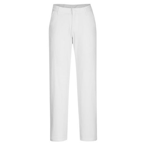 Dames Stretch Slim Chino Broek S235 wit - Portwest