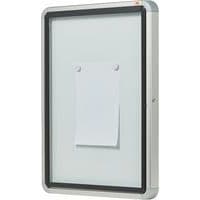 Vitrinekast/mededelingenbord Outdoor met magnetische achterwand - Nobo