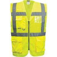 Vest Mesh Executive Madrid Geel C496 Portwest