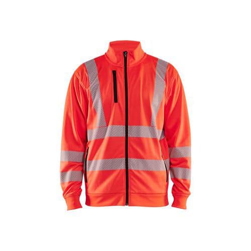 High Vis sweatshirt halve rits - Blåkläder