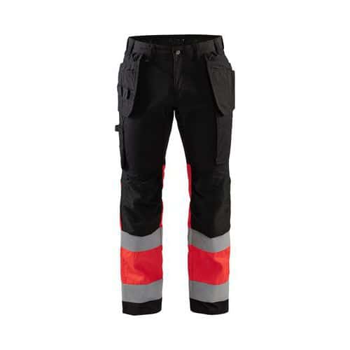 High Vis broek met stretch - Blåkläder