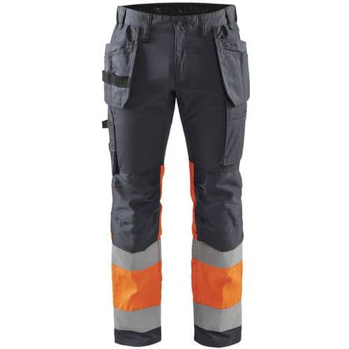 High Vis broek met stretch - Blåkläder