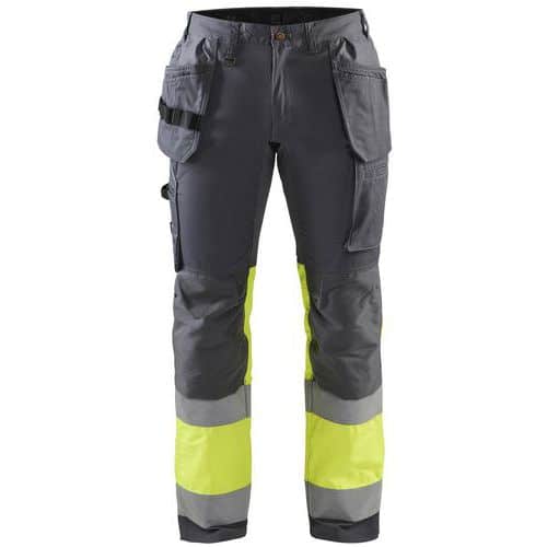 High Vis broek met stretch - Blåkläder