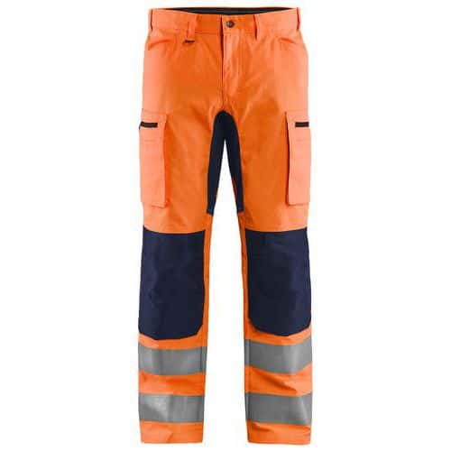 High Vis broek met stretch - Blåkläder