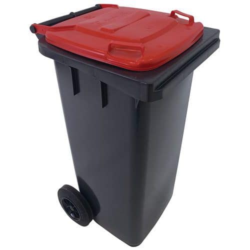 Mobiele container voor afvalscheiding - 120 l - Manutan