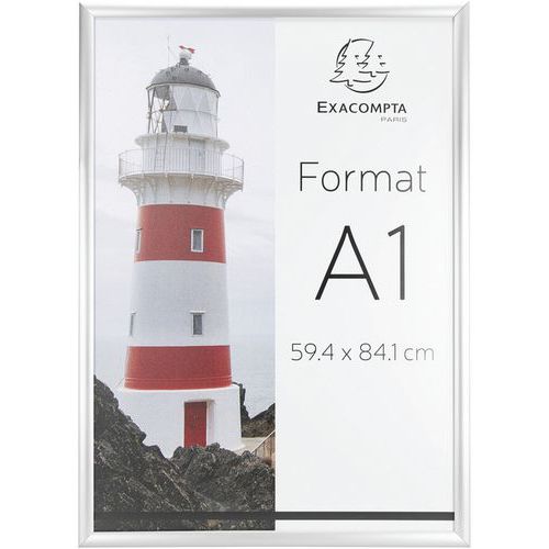 Wandframe aluminium - Exacompta