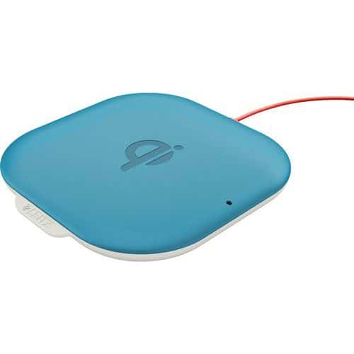Leitz Cosy Draadloze Qi Oplader - Qi Lader Inclusief USB-Kabel - Voor Kantoor En Thuiswerken - Sereen Blauw - Ideaal Voor Thuiskantoor