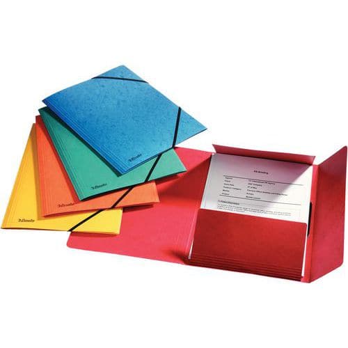 3-klepsmap Rainbow karton - Esselte