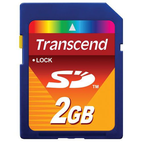 Geheugenkaart SD Transcend - 2 Gb