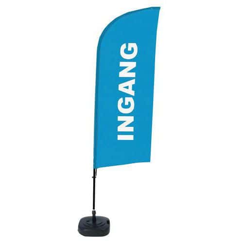 Beach Flag Alu Wind Complete Set Ingang