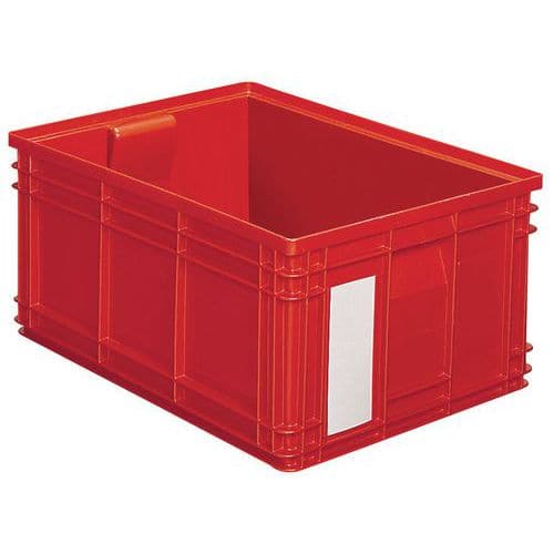 Stapelbare bak - rood - lengte 200 tot 630 mm - 3,6 tot 85 l