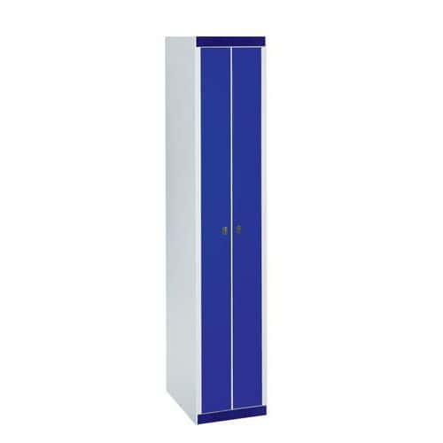 Garderobe XS - 1 kolom - 2 vakken breedte 200 mm - Op sokkel - Acial