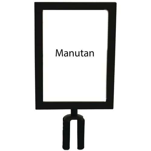 Affichehouderpaneel voor palen - Manutan
