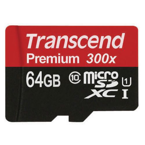 Micro SDHC/SDXC-geheugenkaart Transcend Premium