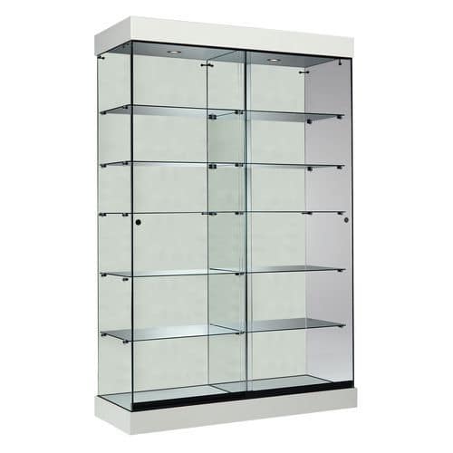 Vitrine ASF met LED-verlichting - Wit