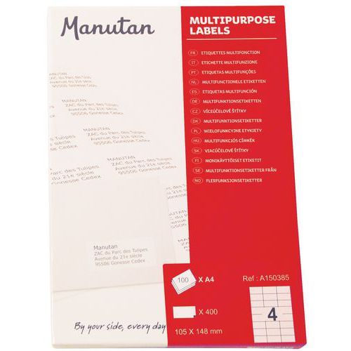 Multifunctionele etiketten - Manutan