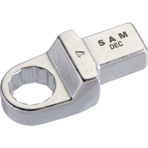 Ongecentreerd ring met vierkant aansluiting 14x18 mm - SAM Outillage