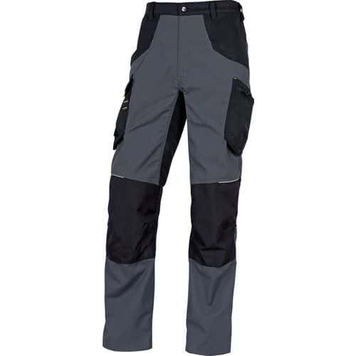 Delta Plus Mach V werkbroek - Polyester/katoen - Grijs | Zwart - XXL