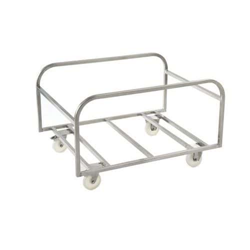 Trolley RVS voor bak groot volume 100 L tot 500 L - GILAC