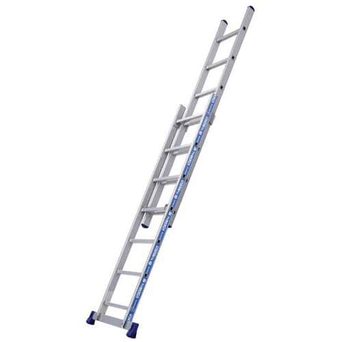 Met de hand uitschuifbare ladder Platinium Afix - 2 delen - Tubesca