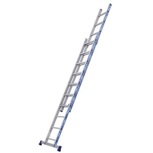 energie onderbreken afbreken Met de hand uitschuifbare ladder Platinium Afix - 2 delen - Tubesca -  Manutan.nl