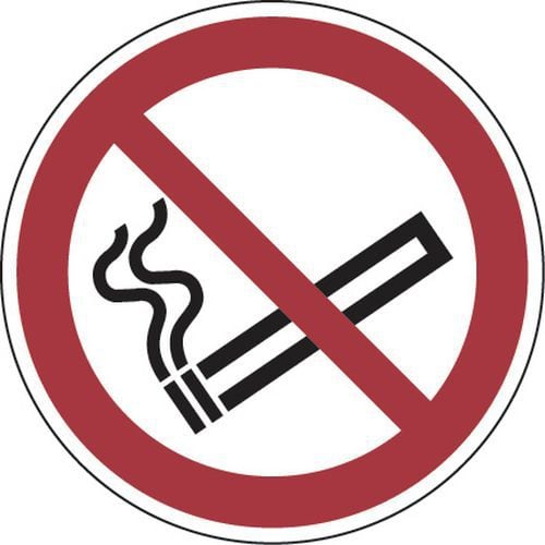 Verbodsbord - Verboden te roken - Aluminium